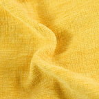 CaliTime Throw Pillow Covers Decorative 18 X 18 Inches Pack of 2 Cozy Chenille Cushion Cases for Couch Sofa Bed Living Room Home Mustard Yellow