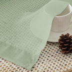 OVZME Light Green Sheer Curtains 96 Inches Long 2 Panels - Soft Light Filtering Window Sheer Panels for Living Room/Bedroom, Top Dual Rod Pocket, 1 Pair, Each 42Wx96L Inches