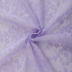YJ YANJUN Vintage Lace Curtains 72 Inches Long-Victorian Floral Pattern Lavender Sheer Curtain Panels for Living Room Bedroom, Romantic Girls Room Decor 2 Panels 52W x 72L Light Purpel