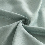 MIULEE Sea Green Linen Curtains 52x84 Inch for Bedroom Living Room 2 Panels