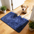 yulidayang 2x3 Area Rugs for Bedroom,Blue Small Fluffy Shag Rug