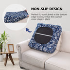hyha Printed Couch Cushion Covers, Sofa Covers Washable for 3 Cushion Couch