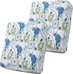 Smiry Printed Couch Cushion Covers, Stretch Soft Couch Covers for Sofa, Washable Non-Slip Sofa Slipcover Furniture Protector for Indoor and Outdoor (2 Pack, Light Green)