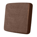 ANARACHON Leather Look Couch Cushion Covers Sofa Seat Slipcovers Sets Couches Furniture Protector for Sectional Armchair Loveseat Pets Kids Stretch Spandex Fabric (1 Cushion Armchair, Brown)