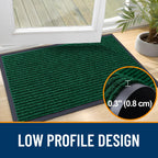 OLANLY Front Door Mat 47x30, Waterproof Heavy-Duty Indoor Outdoor Doormat