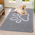 Smiry Dog Door Mat for Muddy Paws, Absorbent Non Slip Dirt Trapper, 40x32