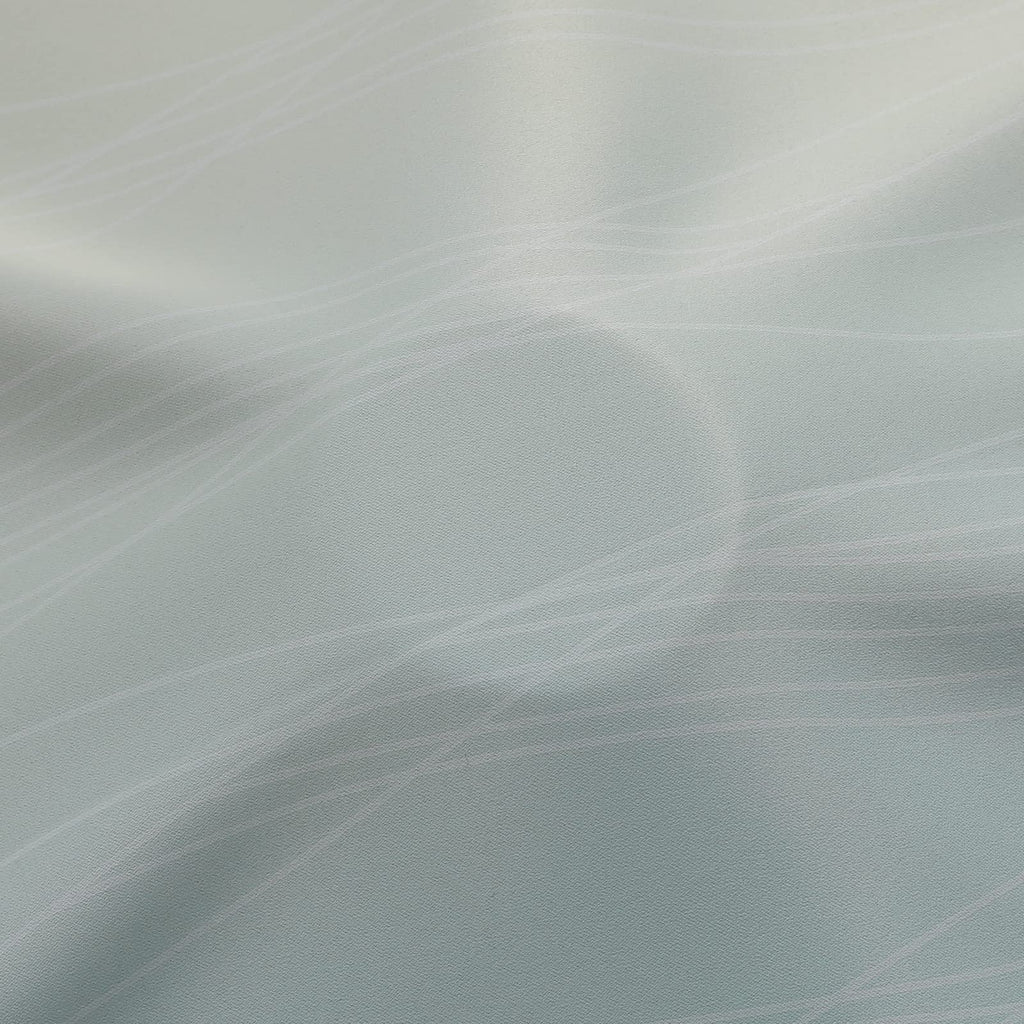 Estelar Textiler Aqua and Beige Ombre Blackout Bedroom Curtains 102 Inches