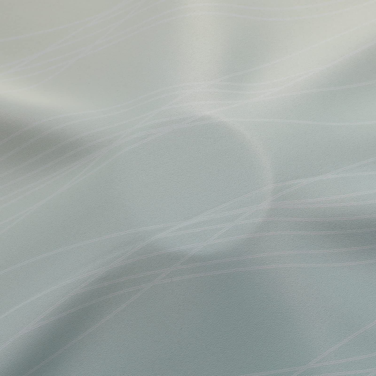 Estelar Textiler Aqua and Beige Ombre Blackout Bedroom Curtains 102 Inches