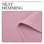 NICETOWN Blackout Curtains for Living Curtains, Rouge Pink, 2 Panels, 42 by 84, Room Darkening Window Curtain Panels, Easy-Care Solid Thermal Insulated Draperies/Drapes for Daughter Room