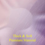 Pink and Purple Ombre Blackout Curtains for Girls Bedroom 54 Inches Long