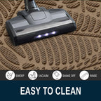 Colorxy Waterproof Front Doormat, Sturdy Natural Rubber Door Mat, 71x47
