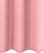 LEMOMO Pink Blackout Curtains/42 x 84 Inch/Set of Two Panels Grommet Bedroom Curtains