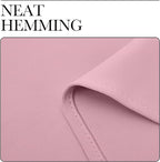NICETOWN Blackout Curtain Panels for Bedroom, 2 Panels, W42 x L60 inches, Rouge Pink, Thermal Insulated Grommet Top Blackout Draperies and Drapes