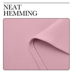 NICETOWN Blackout Window Curtains 60 inch Length 2 Panels, 34 x 60 Inch, Rouge Pink, Grommet Top Room Darkening Thermal Insulated Solid Vertical Drapes for Bedroom/Kid Room