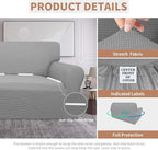 Easy-Going Waterproof Loveseat Couch Cover Stretch Jacquard Sofa Cover
