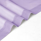 Chyhomenyc Lilac Sheer Curtains 30 inch Length 2 Panels, Light Filtering Voile Rod Pocket Short Window Curtians for Bathroom Living Room Farmhouse Small Windows, 42Wx30L inches