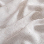 MIULEE Natural White Linen Curtains 52x102 Inch Length 2 Panels for Bedroom