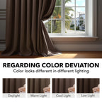 Deconovo Blackout Curtains for Bedroom, Living Room Curtains 84 Inches Long