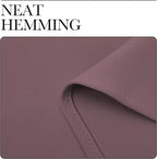 NICETOWN Blackout Curtains for Living Curtains, Dry Rose, 2 Panels, 29 by 30, Room Darkening Window Curtain Panels, Easy-Care Solid Thermal Insulated Draperies/Drapes for Daughter Room
