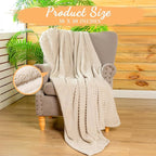 Buryeah 6 Pcs Flannel Throw Blanket Bulk 50 x 60 in Sleepover Blanket Outdoor Wedding Throw Lightweight, Oeko-tex Standard 100 Certified for Sofa Homeless Gifts (Beige)