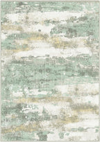 BEIMO 10x12 Green Abstract Area Rug, Washable Non-Slip for Bedroom