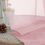 OWENIE Blush Sheer Curtain 90 Inches Long 2 Panels Set, Solid Filmy Drapes for Living Room Bedroom, Elegant Window Voile Sheer Curtain Panels Drapes, 2 Pcs, Each 59" Wx90 L Inch