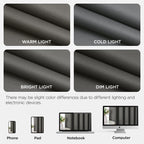 Joydeco Blackout Patio Sliding Door Curtains, Privacy Room Divider Curtains