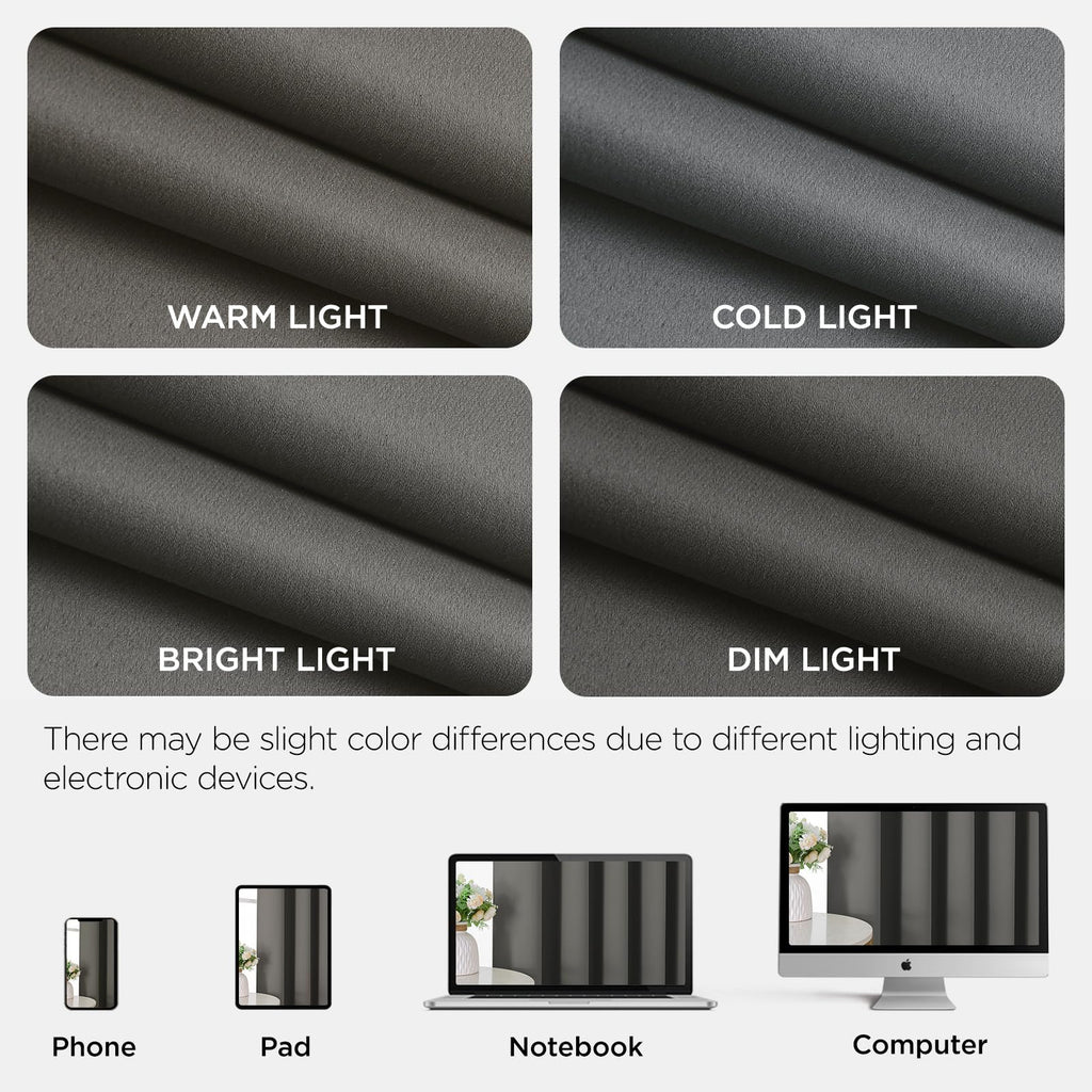 Joydeco Door Curtain Blackout Curtains for Doorway Privacy Closet Drapes