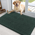 OLANLY Dog Door Mat for Muddy Paws 36x24, Super Absorbent Chenille Mud Mat