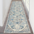 HEBE Hallway Runner Rug 2'x8', Washable Non Slip Kitchen Rug Runner