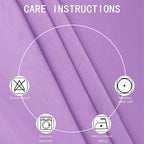 LEMOMO Blackout Curtains 66 x 84 inch/Lavender Curtains Set of 2 Panels/Thermal Insulated Room Darkening Bedroom Curtains