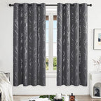 Deconovo Living Room Curtains 72 Inches Long, Blackout Curtains for Bedroom