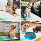 OLANLY Dog Door Mat for Muddy Paws 70x24, Super Absorbent Chenille Mud Mat
