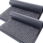 OLANLY 2-Pack Front Door Mats 59x23, Waterproof Heavy-Duty Doormats
