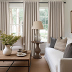 Topfinel Long Curtains for Living Room Custom 105 Inch, Sun Blocking Elegant Internet Famous Curtains Burg for Bedroom Aesthetic Thermal Blackout Drapes Fabric Thick 2panels Back Tab Hooks Pleated