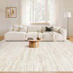 Nakagishi Boho 8x10 Area Rug Living Room Rugs Machine Washable Beige