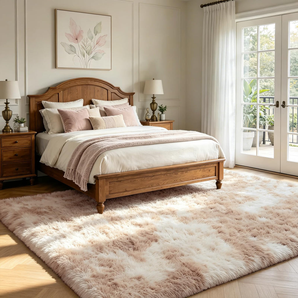 10X14 Large Area Rugs for Living Room Bedroom,Big Shag Rug for Bedroom Dorm,Soft Fluffy Indoor Carpet Plush Rugs for Living Room Home Decor,Camel