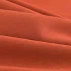 Nanspring Bright Orange Linen Blend Light Filtering Back Tab Curtains 96 Inches Long, Semi Sheer Privacy Drapes for Living Room & Bedroom, 52x96 inch, 2 Panels