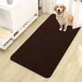 OLANLY Dog Door Mat for Muddy Paws 44x24, Super Absorbent Chenille Mud Mat