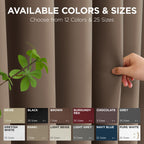 Joydeco Door Curtain Blackout Curtains for Doorway Privacy Closet Drapes