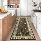 GarveeHome Washable Kitchen Rugs Non Slip 2x6 Hallway Runner Stain Resistant Low Pile Rug