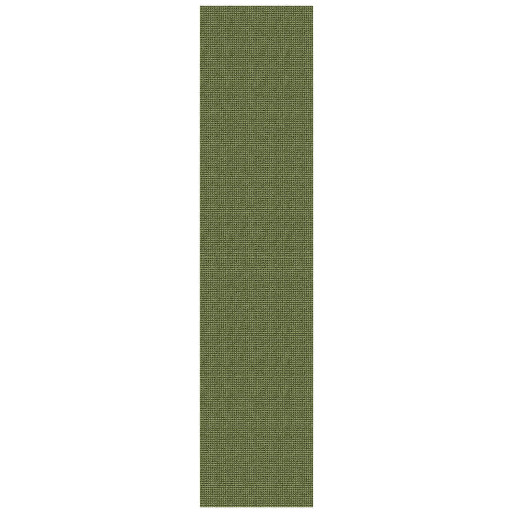 KOZYFLY Long Runners for Hallways 3x12 ft Washable Kitchen Runner Non Slip Rubber Backed Hallway Rugs Cotton Entryway Runner Rug Floor Carpet for Indoor Hall, Kitchen, Olive Green/Earthy Green