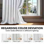Deconovo Blackout Curtains for Bedroom, Living Room Curtains 72 Inches Long