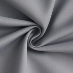 Yakamok 100% Blackout Curtain Panels 84 inches Cold and Light Blocking Drapes for Nursery, 2 Thick Layers Thermal Insulated Draperies (2 Pieces, 50 Wide Each Panel, Grey Front with White Backing)