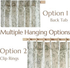jinchan Pinch Pleated Curtains Floral Linen Blend Curtains for Living Room 84 Inches Length Green Peony Flower Printed Curtain Rod Pocket Back Tab Farmhouse Drapes with Hooks Set 2 Panels
