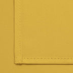 Yakamok Light Blocking Window Blackout Curtains Thermal Insulated Room Darkening Drapes for Bedroom,Solid Grommet Top Window Panels, 38x63 Inch, Mustard Yellow, One Pair