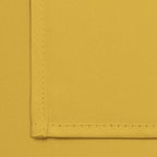 Yakamok Blackout Curtains 38x54 inch Mustard Yellow Thermal Drapes-Bedroom