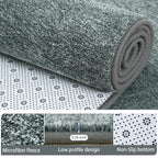 AROGAN 5x7 Area Rugs for Living Room Non Slip Bedroom Rug, Grey & Green