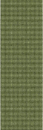 KOZYFLY Runners for Hallways 3x8 ft Washable Kitchen Runner Non Slip Rubber Backed Hall Runners Cotton Entryway Runner Rugs Floor Carpet for Indoor Backdoor Bedroom Kitchen, Bright Green/Earthy Green