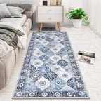 HEBE Hallway Runner Rug 2'x5', Washable Non Slip Kitchen Rug Runner